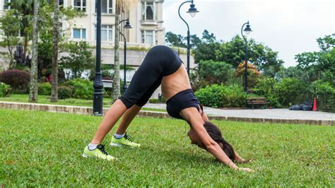 bent over in spandex|Yoga.